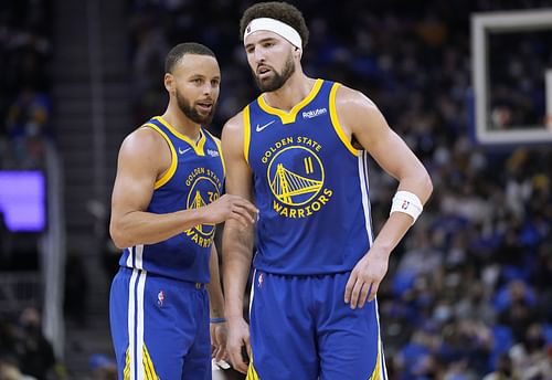 Steph Curry has revealed his admiration for Klay Thompson at a postgame presser