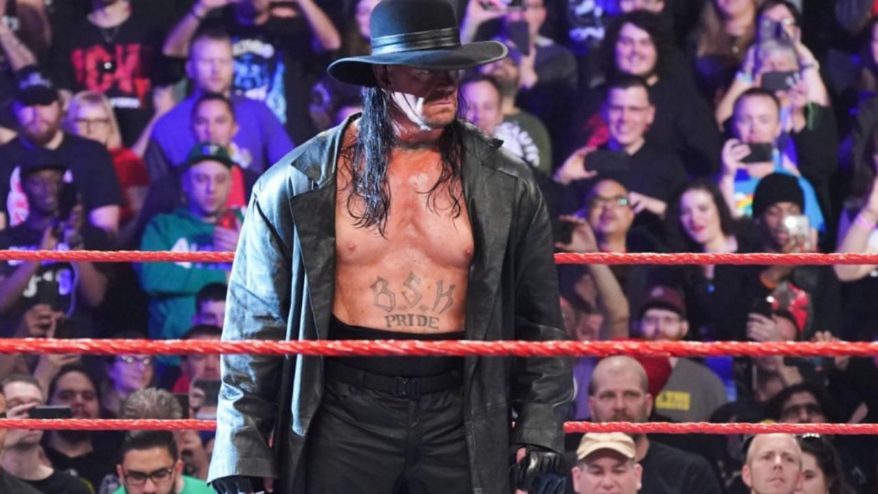 The Undertaker is the first inductee into the WWE Hall of Fame class of 2022