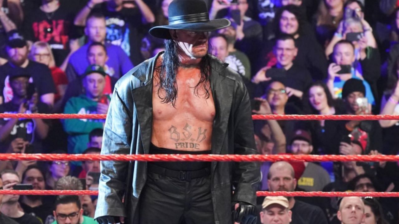 The Undertaker is the first inductee into the WWE Hall of Fame class of 2022