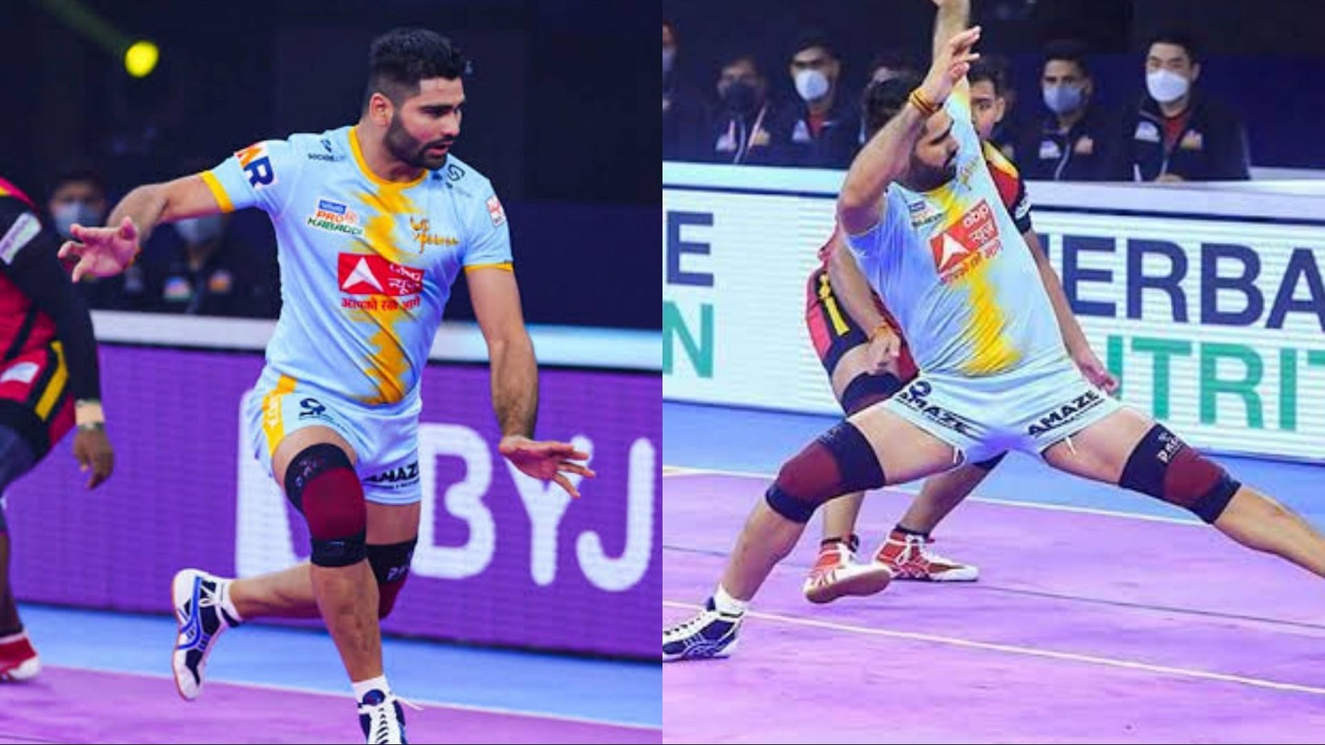 Pardeep Narwal was not included in the starting seven of UP Yoddha for the match against Patna Pirates