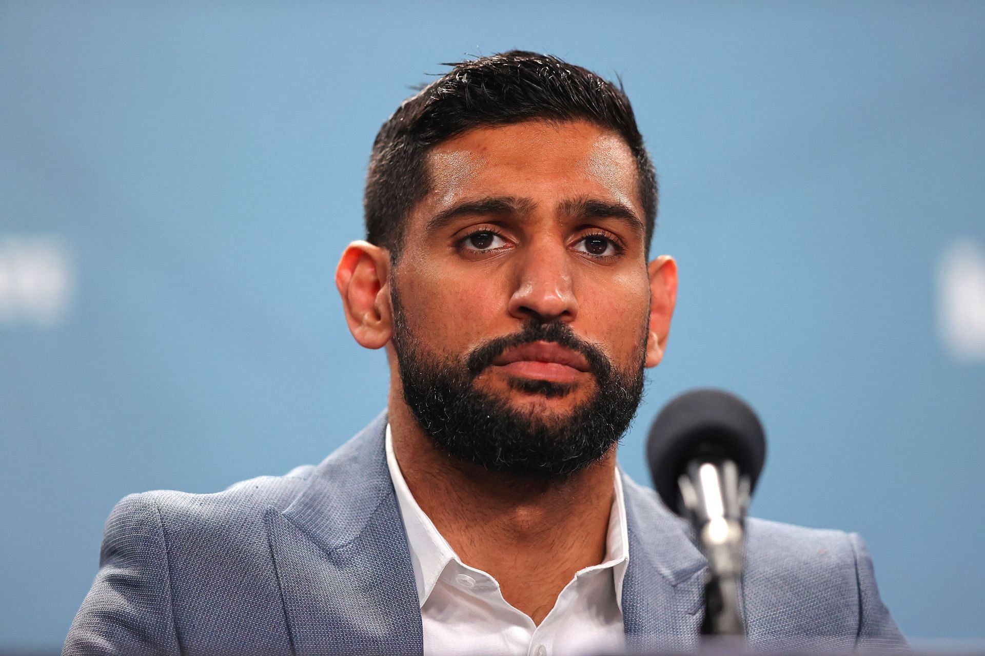 Amir Khan (in pic) may be done in the ring, according to Johnny Nelson.