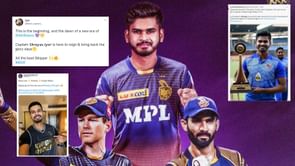 "Here to bring back the glory days" - Twitterati rejoice at Shreyas Iyer's appointment as KKR captain