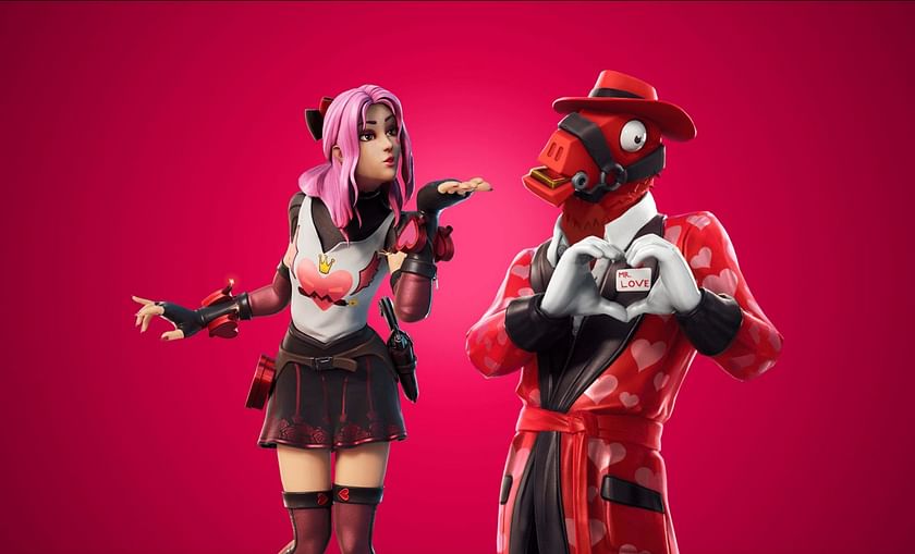 Evolution of Valentine Skins in Fortnite! (2017 - 2022) 