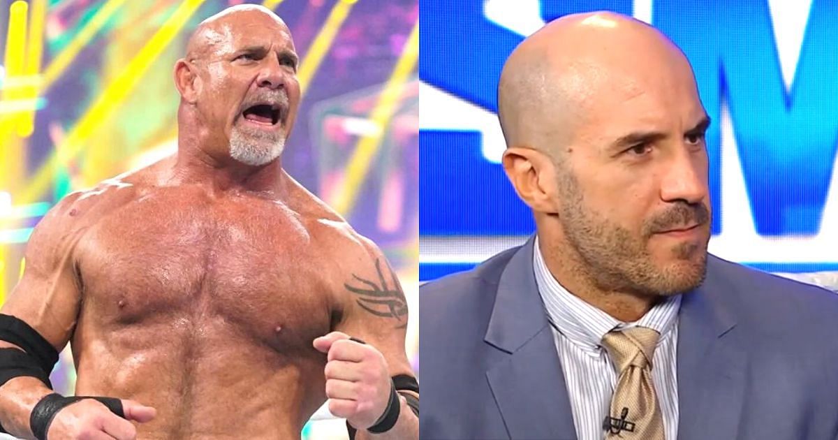 Goldberg and Cesaro are both free agents after their WWE contracts expired.