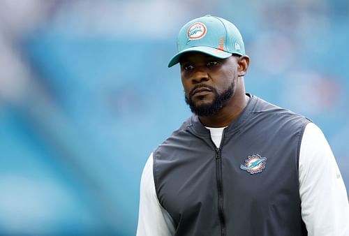 Former Miami Dolphins head coach Brian Flores