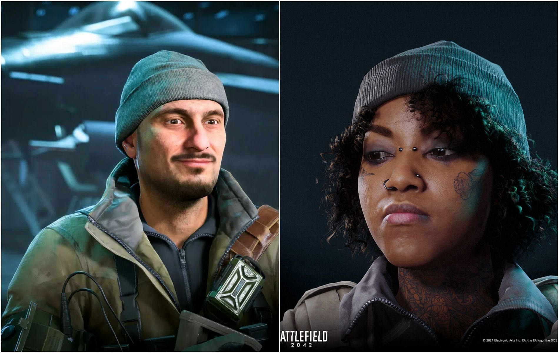 Battlefield 2042 offers a similar-looking beanie amidst the refund controversy (Images via DICE)