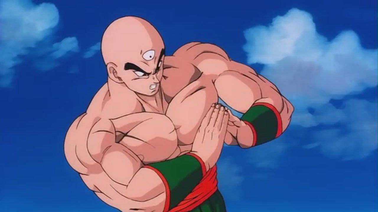 Tien seen during the Z anime (Image via Toei Animation)