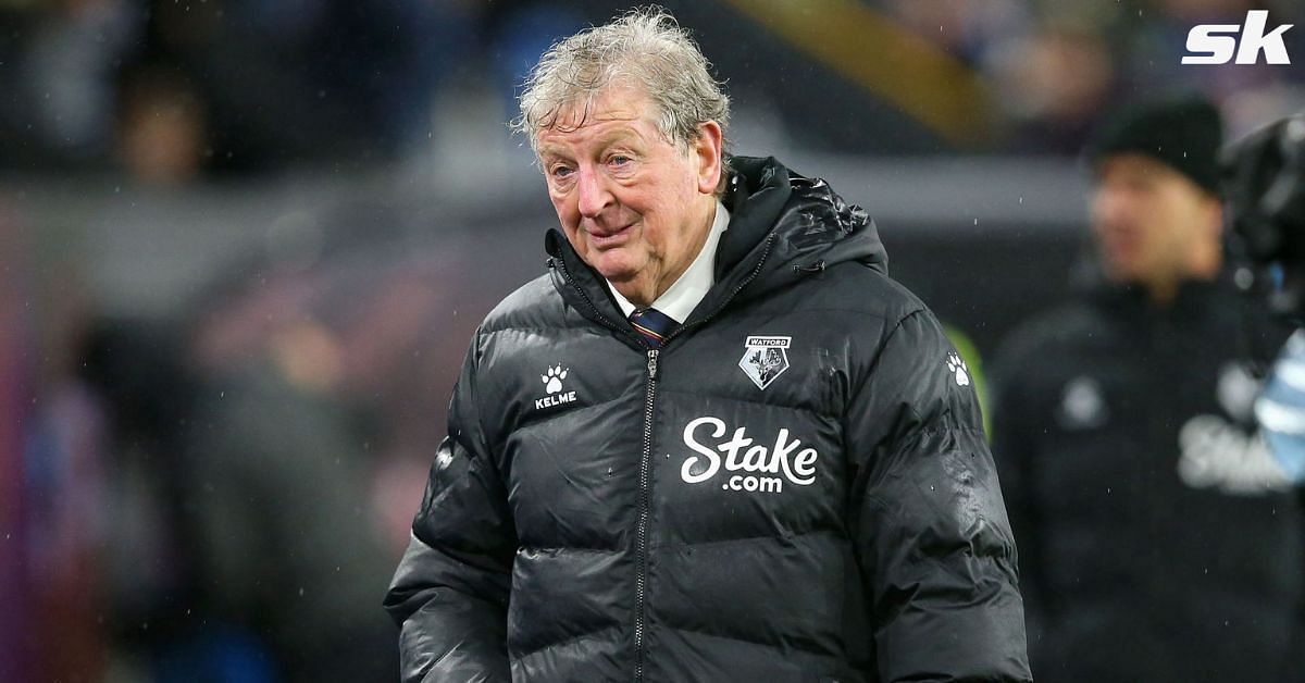 Watford FC boss Roy Hodgson reacts during a match.