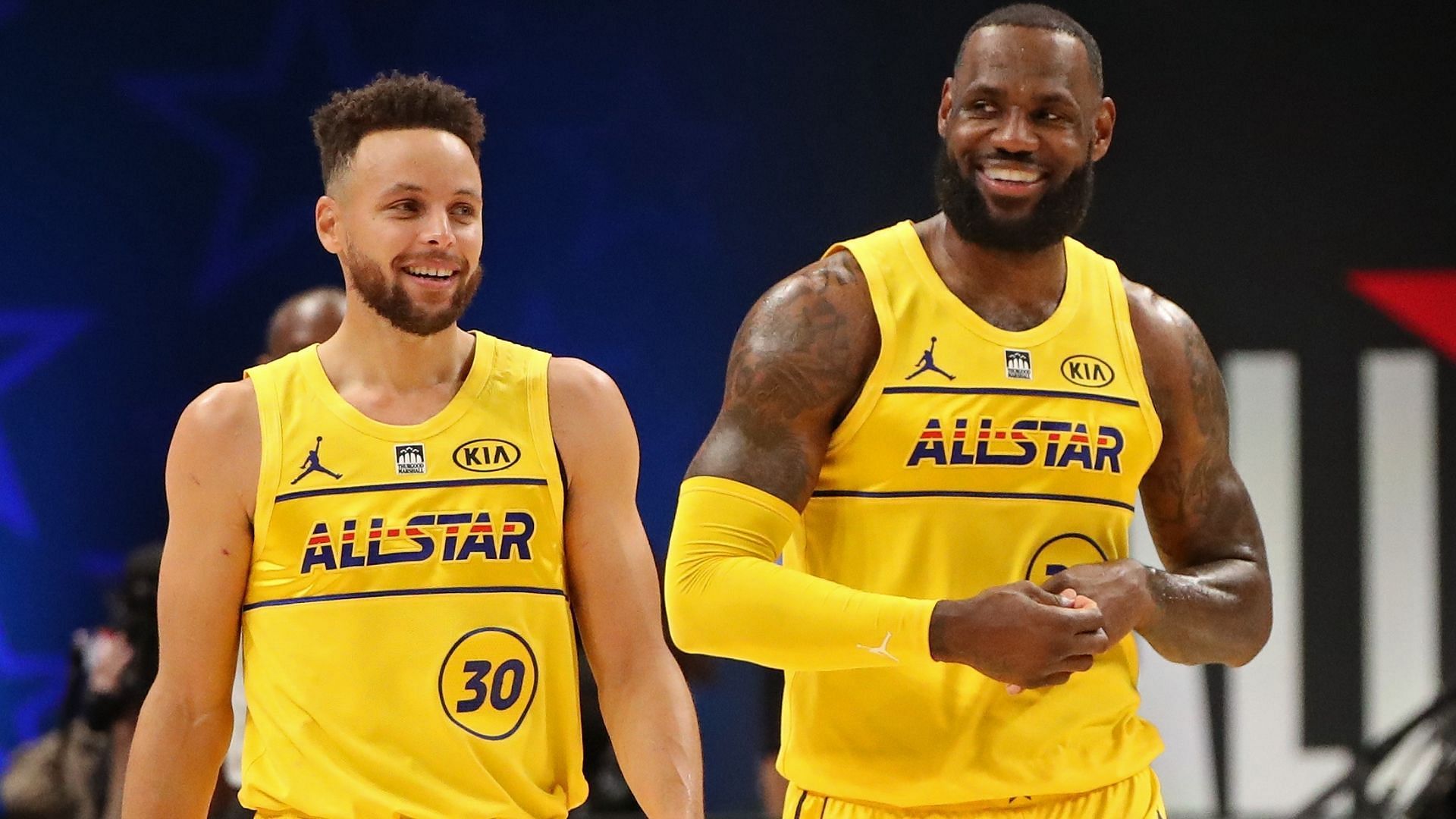 Steph Curry gets loudly booed by salty Cleveland Cavaaliers fans as he was introduced during the 2022 All-Star Game. [Photo: Sporting News]
