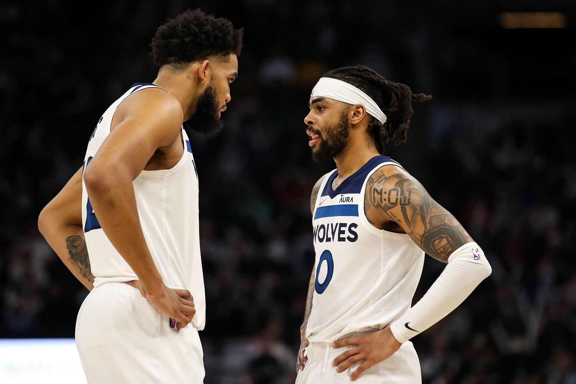 Watch: Steph Curry gives Karl-Anthony Towns key advice which ends up ...