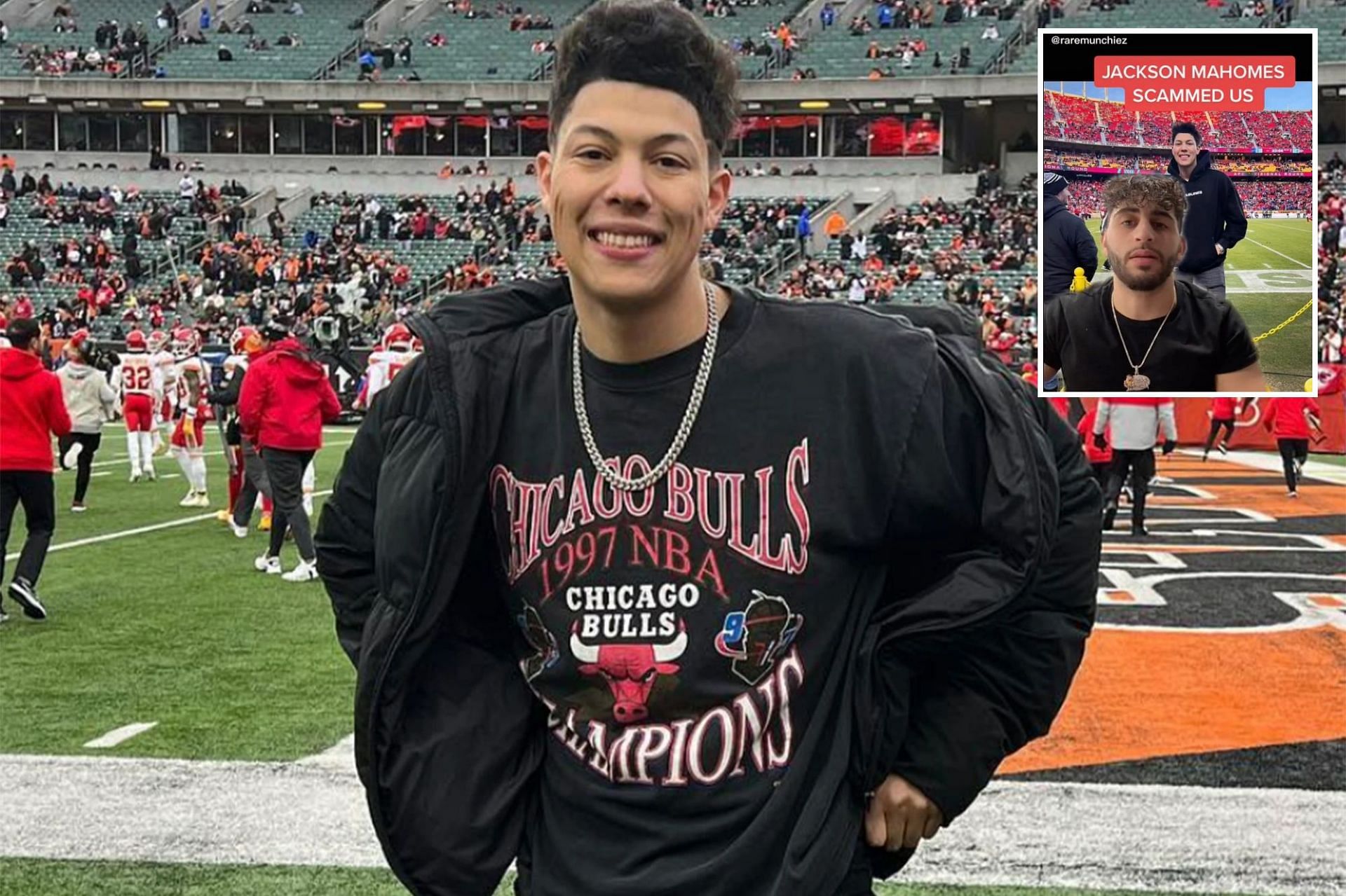 Patrick Mahomes Brother Jackson Mahomes Does NFL Draft in D&G Sneakers –  Footwear News