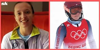 "You should remember how much of a huge inspiration you are for all of us" - Iga Swiatek's words of encouragement to Mikaela Shiffrin