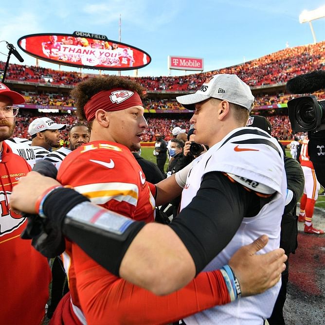 “Go win it all” - Patrick Mahomes backs Joe Burrow to win Super Bowl