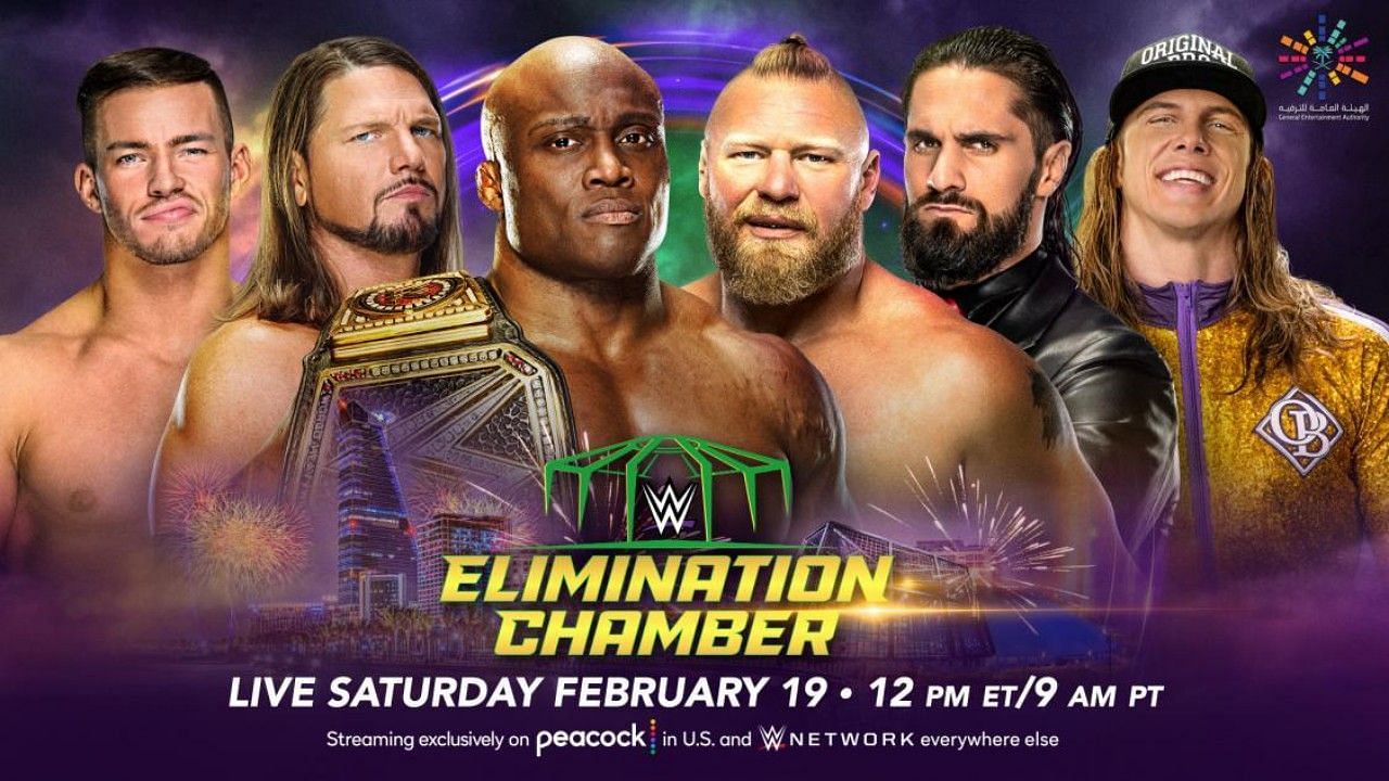 Elimination Chamber 2022 के लिए WWE चैंपियनशिप मैच का ऐलान किया जा चुका है