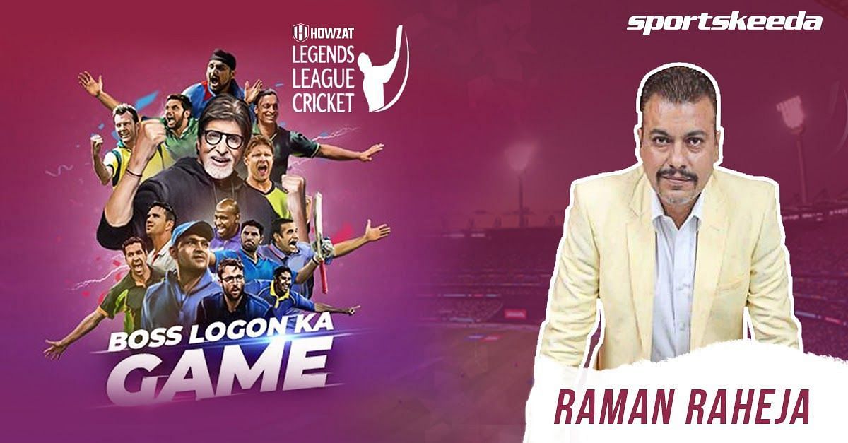 Raman Raheja, co-founder and CEO of Legends League Cricket (Image by Sportskeeda)