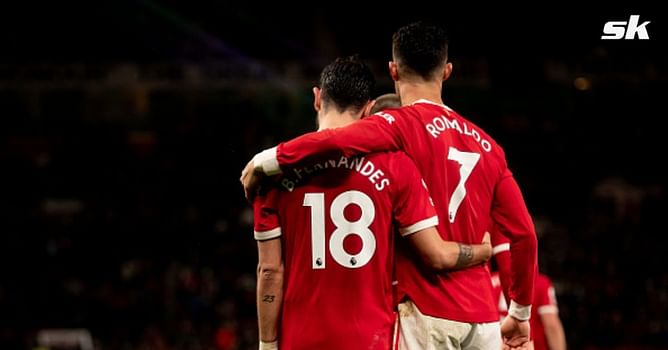 "He has that smell for the goal" - Bruno Fernandes glad that Manchester United can call upon Cristiano Ronaldo for Champions League matches