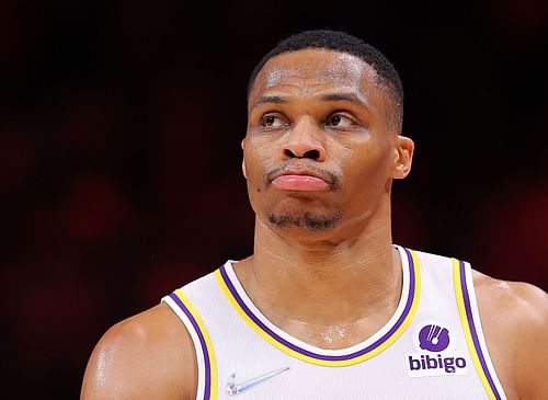 Russell Westbrook's non-scoring double-double helped the LA Lakers end their three-game losing streak