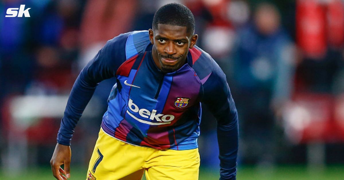 Barcelona forward Ousmane Dembele