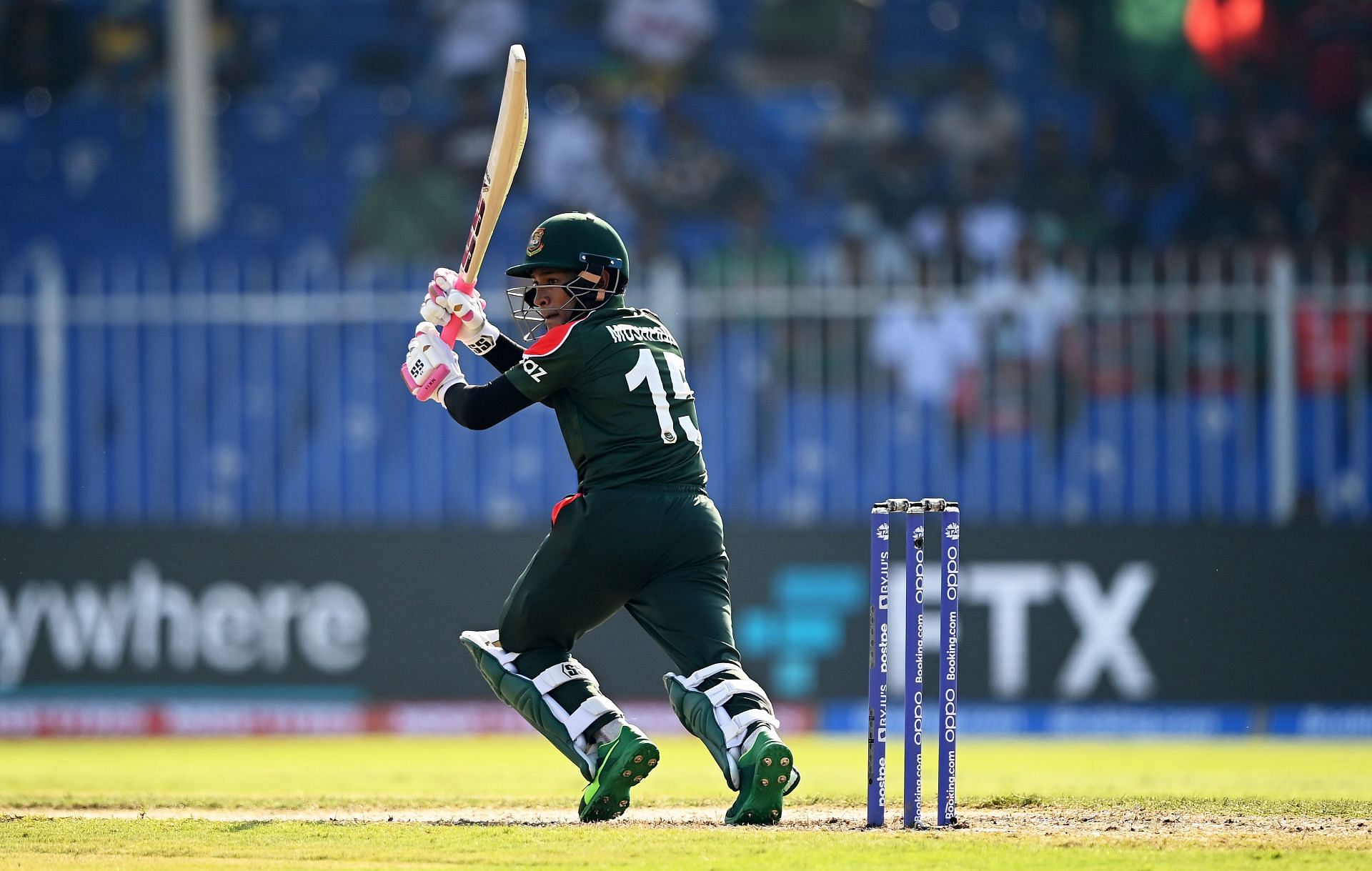 Mushfiqur Rahim in action for Bangladesh.