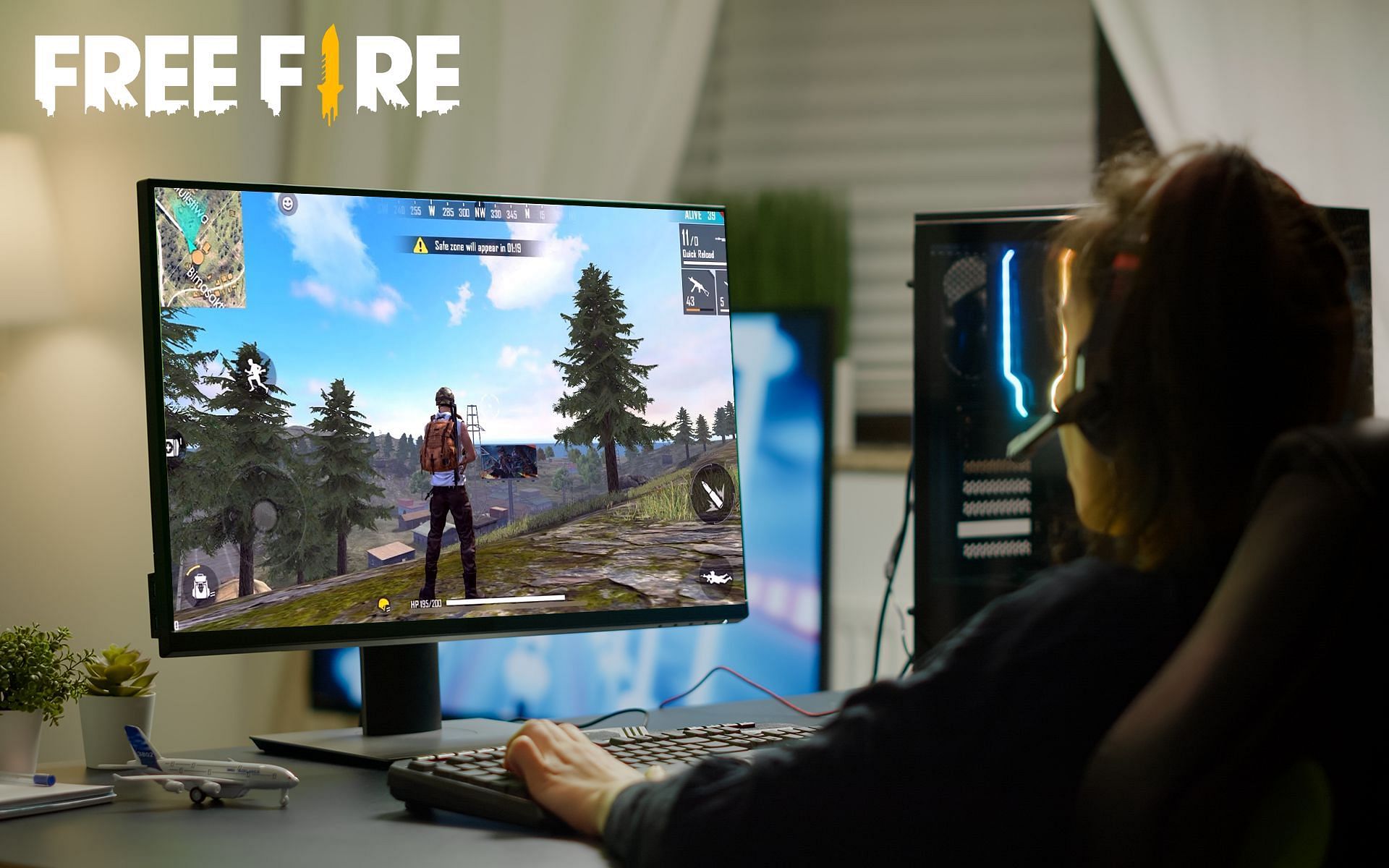 Players need emulators to run Free Fire on PC (Image via Sportskeeda)