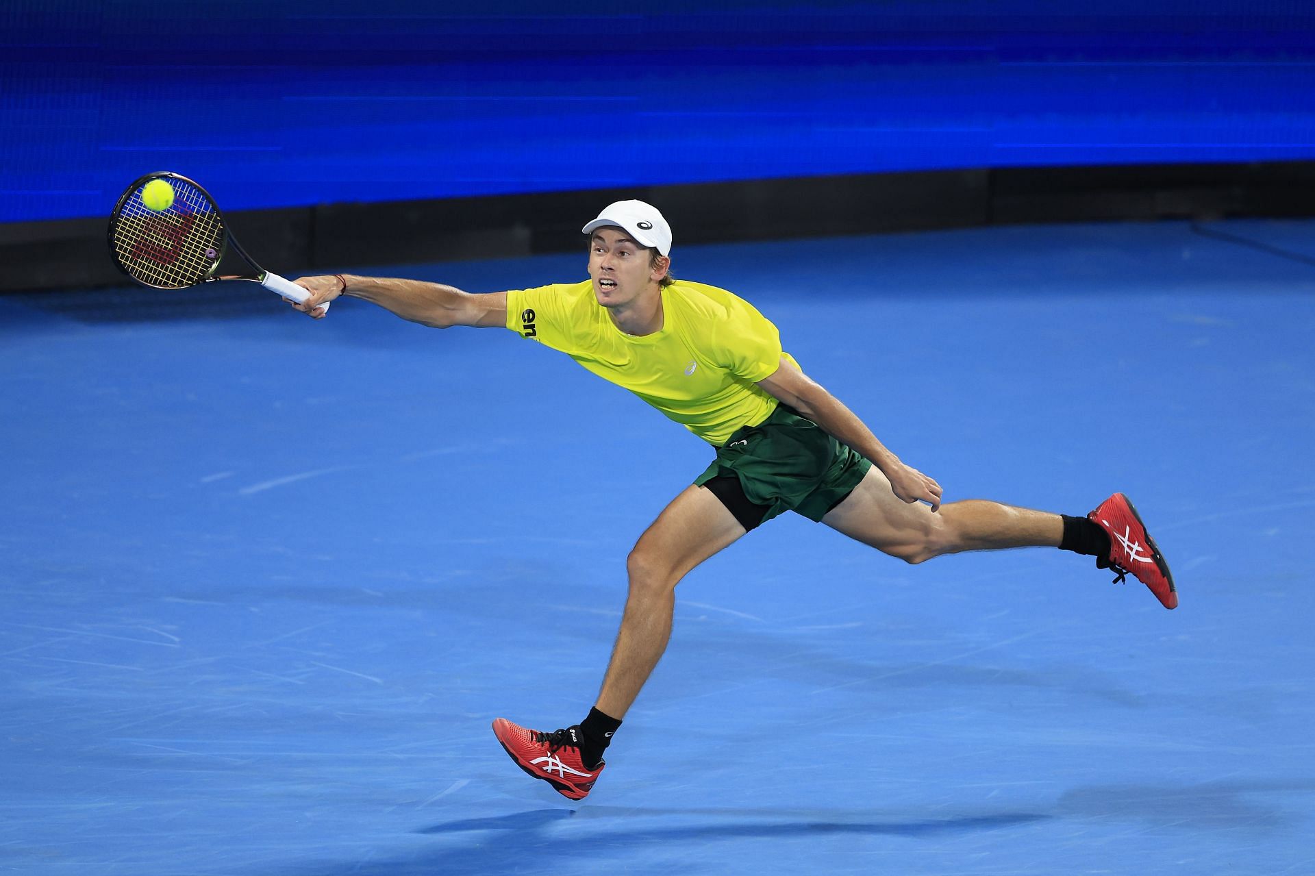 Alex de Minaur at the 2022 ATP Cup.