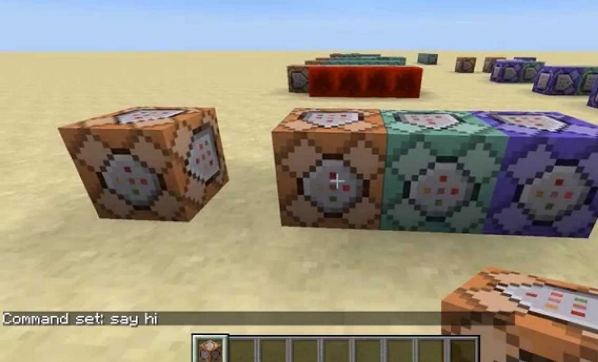 Command blocks (Image via Iorgon111 on YouTube)