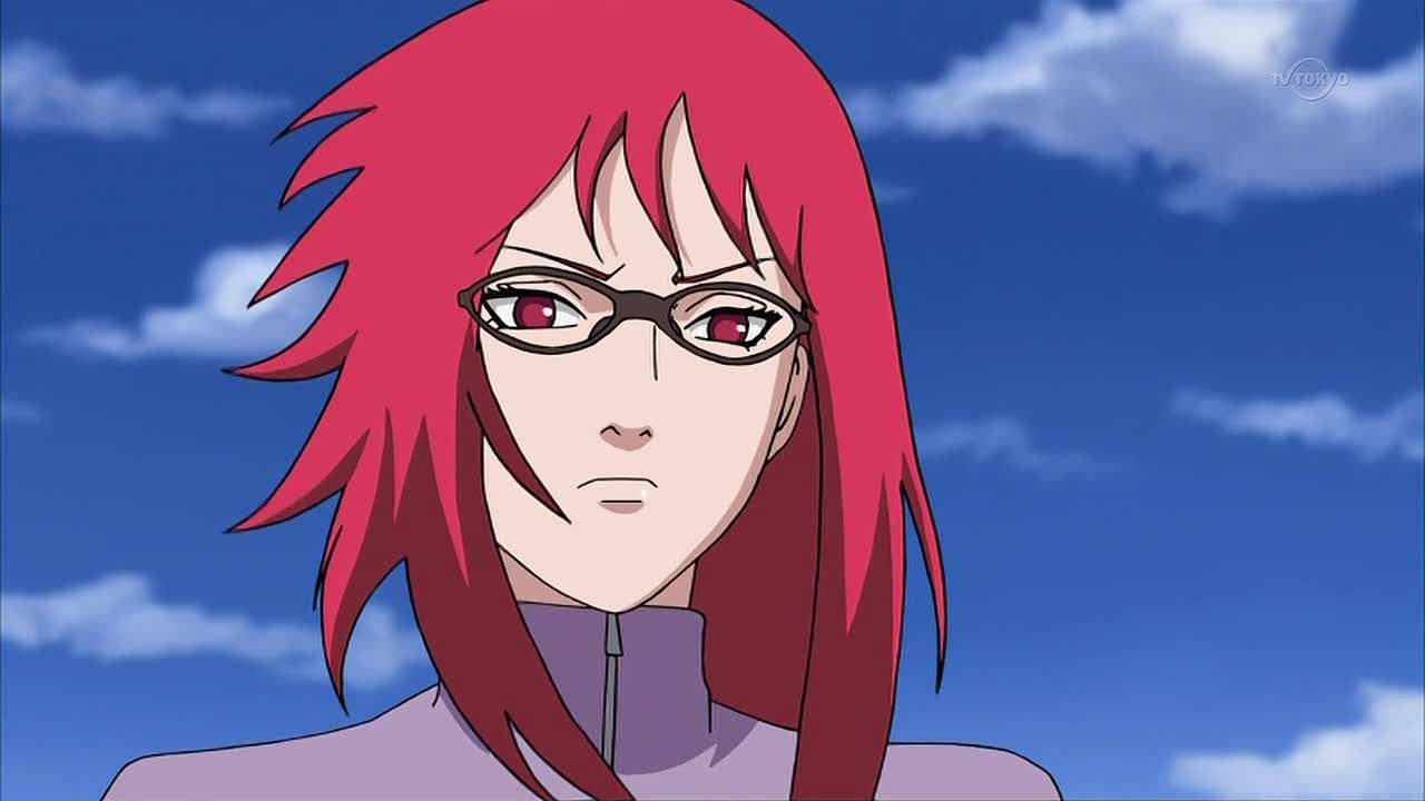 Karin as seen in the series&#039; anime (Image via Studio Pierrot)