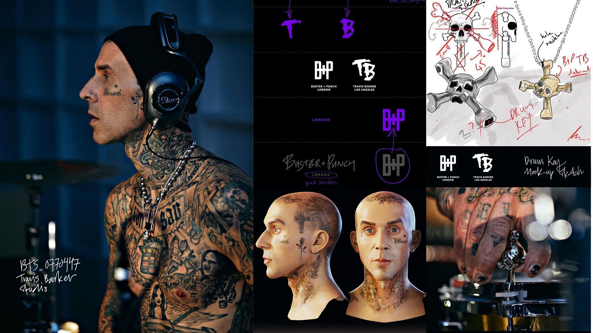 Travis Barker launches a new Buster + Punch collection (Image via @busterandpunch/Instagram)