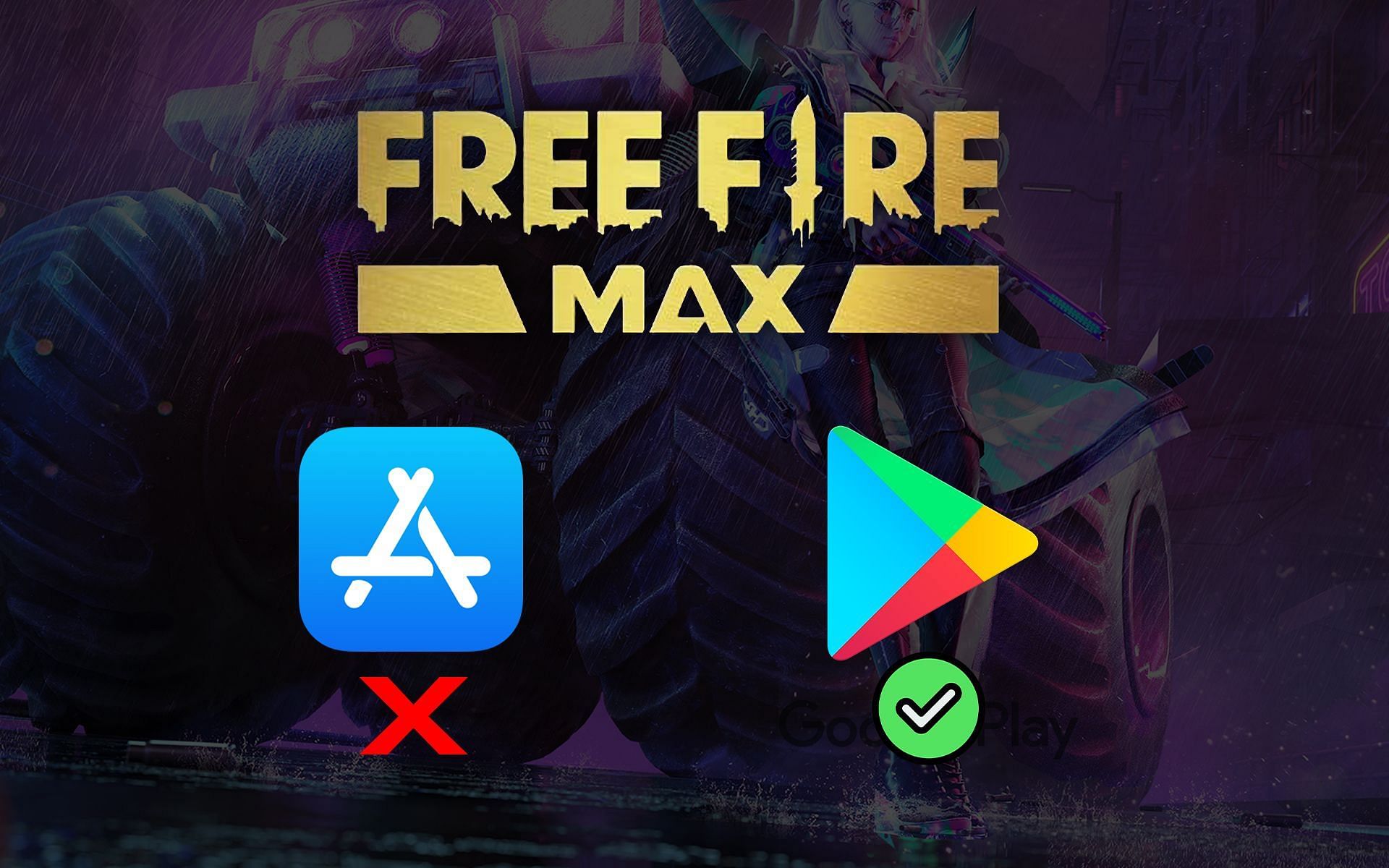 Free Fire MAX is still available on the Google Play Store, but not on the Apple App Store (Image via Sportskeeda)