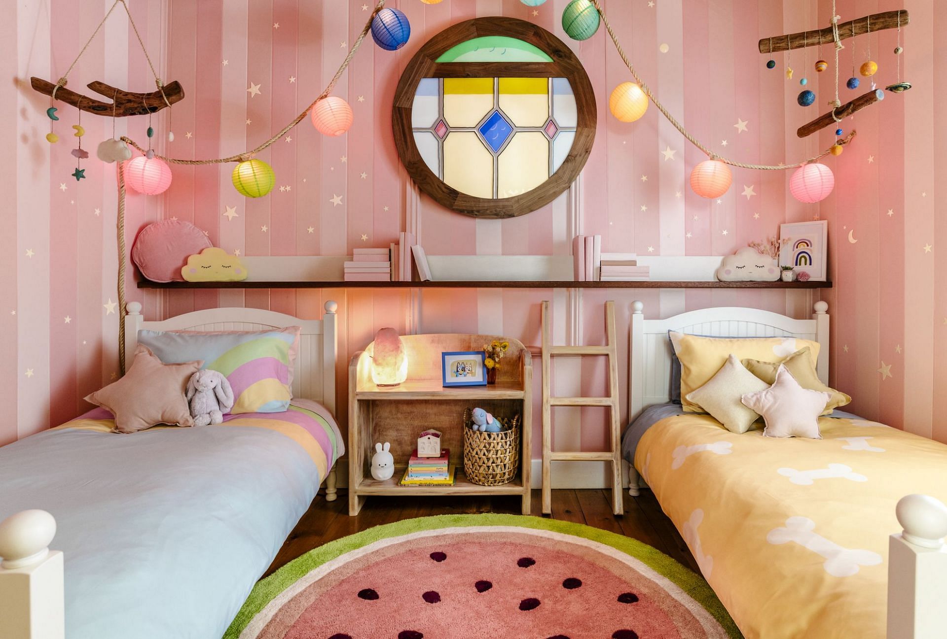 The Heeler X Airbnb house&#039;s children&#039;s bedroom (Image via Airbnb)