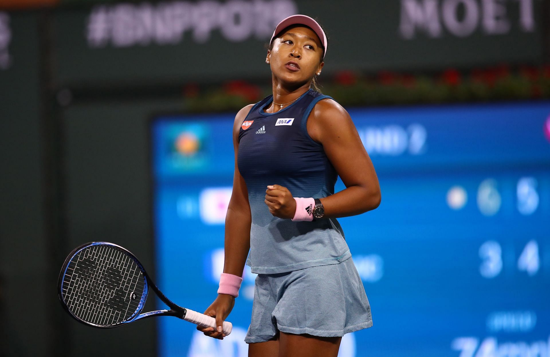 Naomi Osaka returns to action at the Indian Wells Open