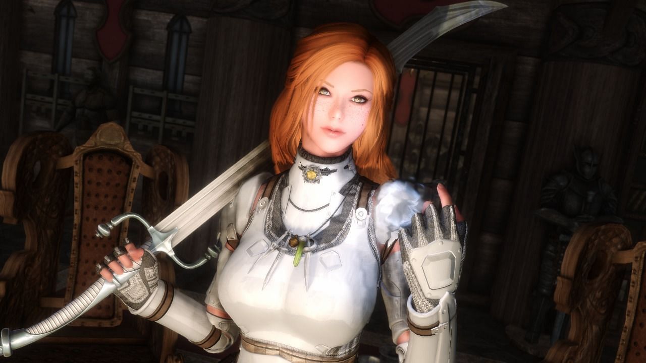 skyrim mods women