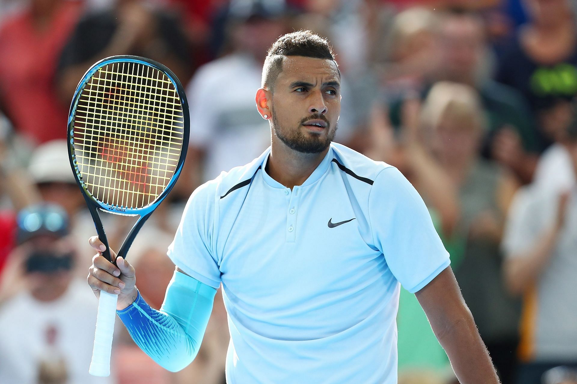 Nick Kyrgios is yet to lose a set against the World No. 1