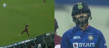 [WATCH] Jason Holder drops Virat Kohli; ball goes for six as Team India batter reaches fifty