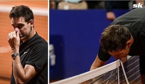 Juan Martin del Potro during his Argentina Open match.