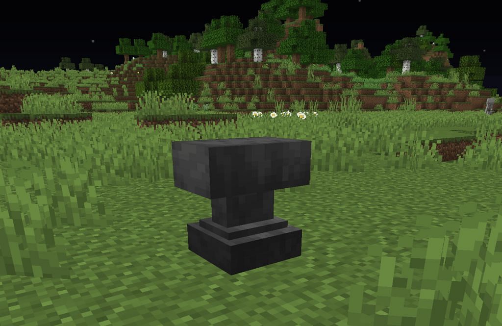 The anvil is arguably better (Image via Mojang)