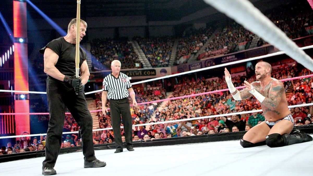 The last time Vince stepped into the ring was in 2012