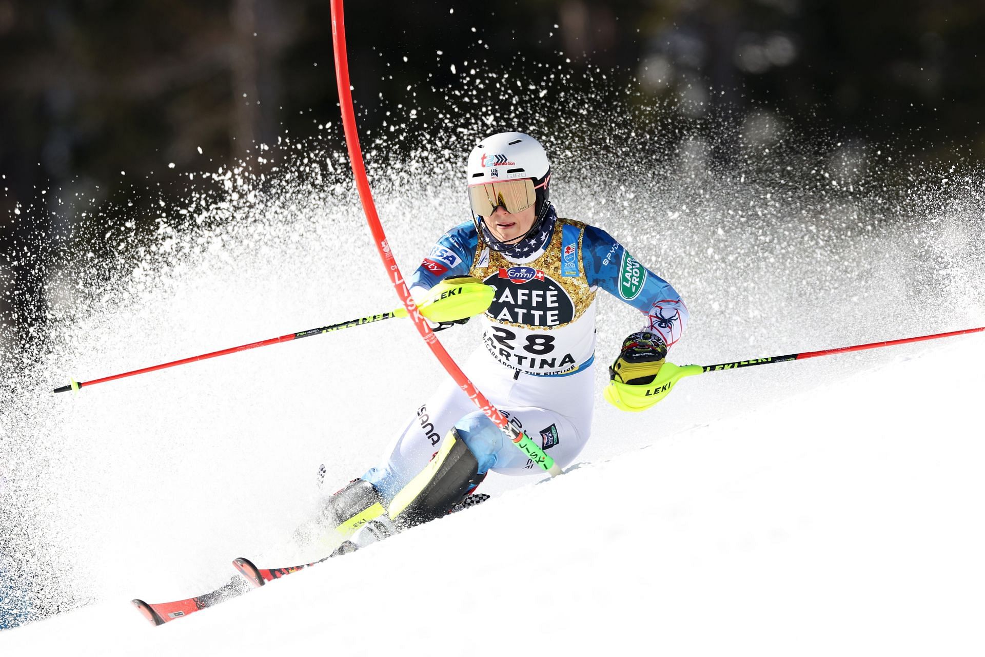 American skier Nina O&#039;Brien. (PC: Getty Images).