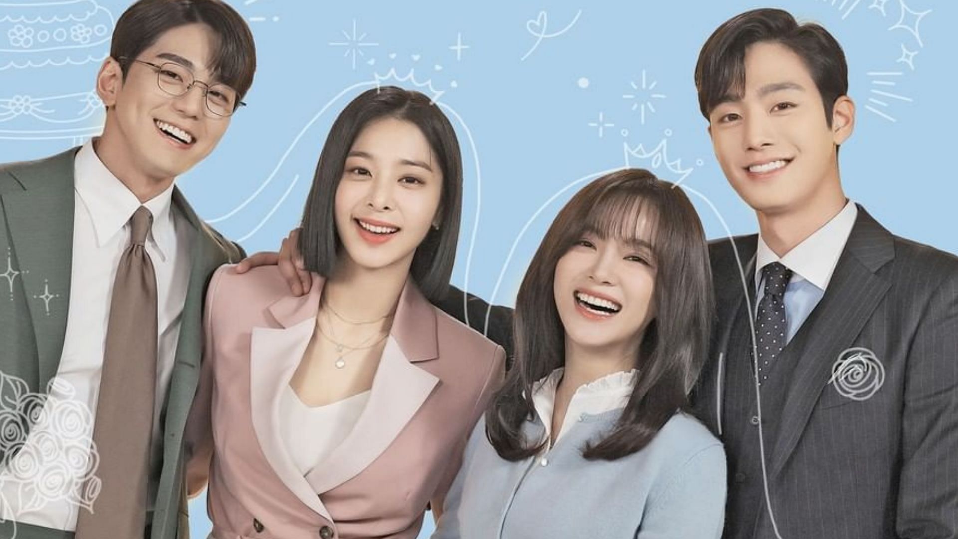 The cast of Business Proposal make a splash with their make-up shots