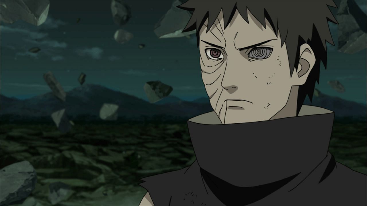 Obito Uchiha as seen in the anime (Image via Pierrot)
