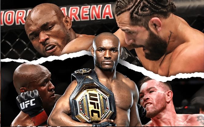 "One guy was gonna baptize me, the other guy was gonna put me in a stretcher" - Kamaru Usman on "chaotic" preparation for Jorge Masvidal and Colby Covington rematches