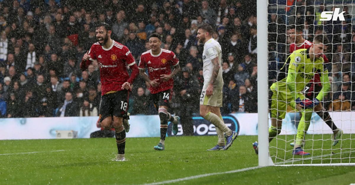 Manchester United midfielder Bruno Fernandes