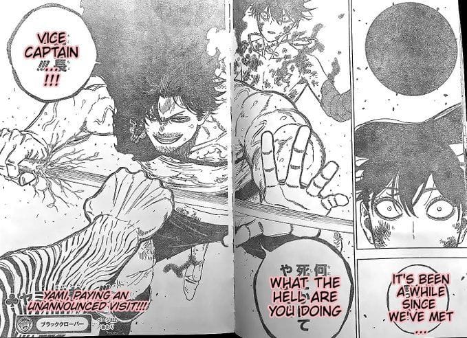 Black Clover Chapter 322 raw scans: Nacht goes all out against Lucifero