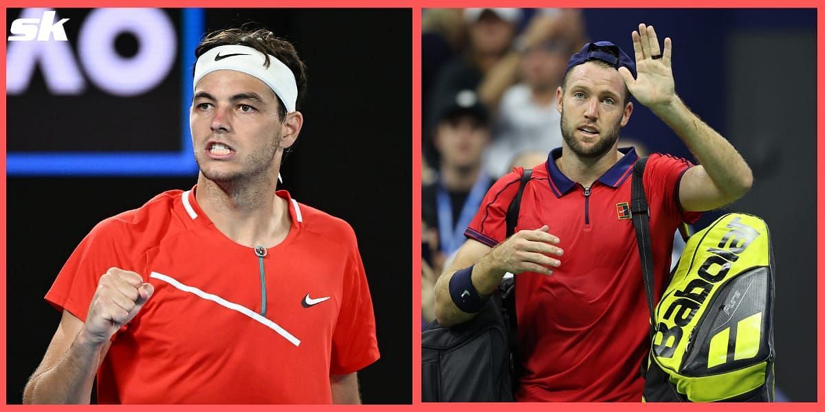 Taylor Fritz (L) &amp; Jack Sock have set up an all-American showdown