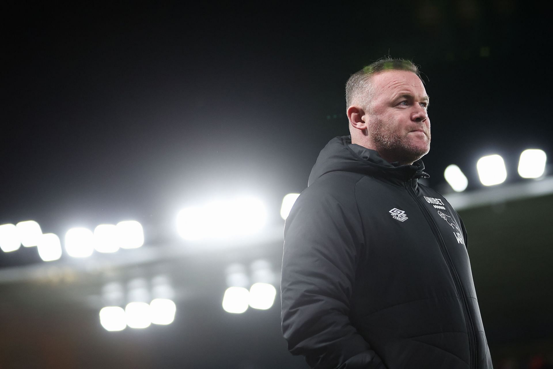 Wayne Rooney, the manager of Derby County can only hope his club does not go into administration