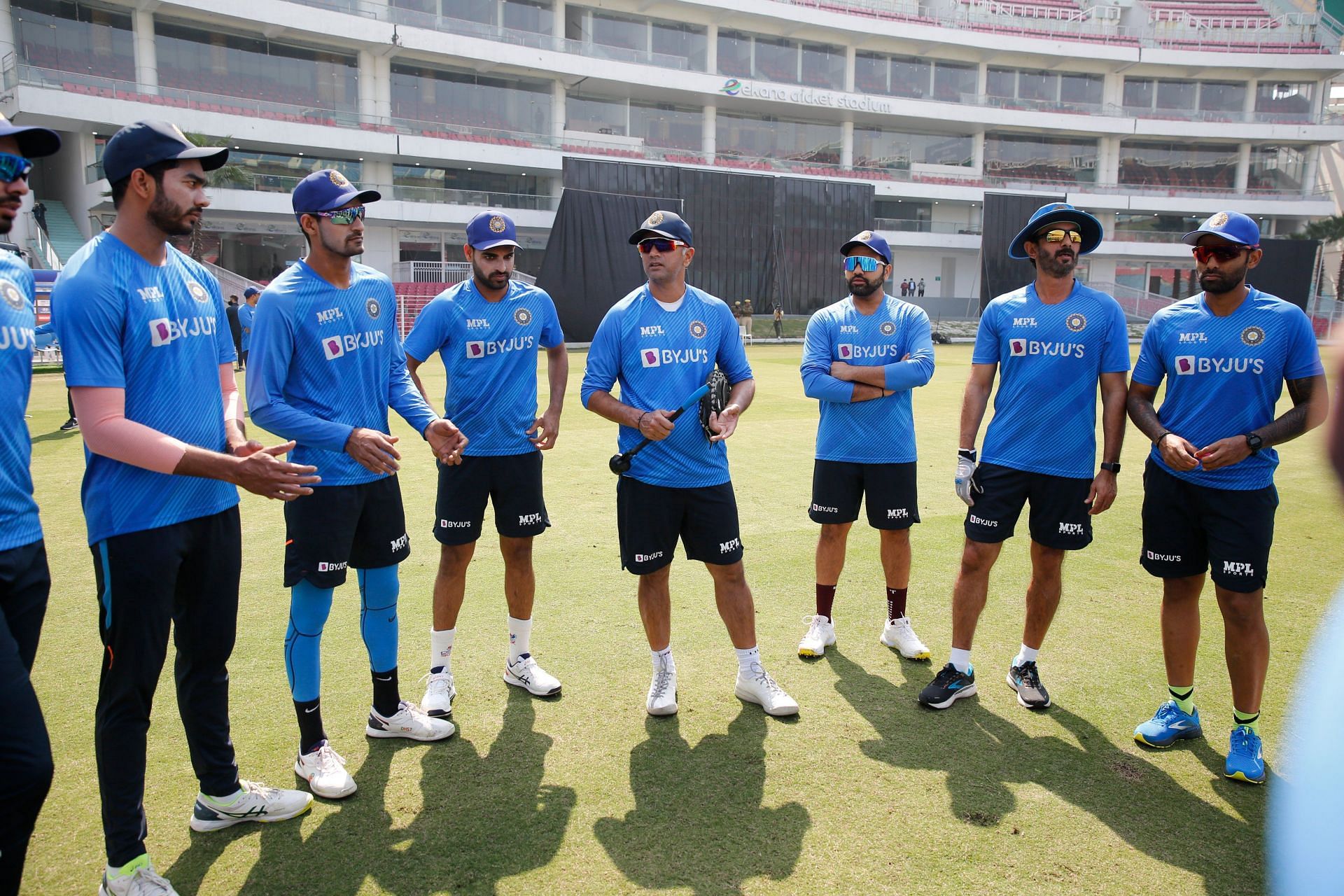 India will battle Sri Lanka at the Bharat Ratna Shri Atal Bihari Vajpayee Ekana Stadium tomorrow evening (Image Courtesy: BCCI/Twitter)