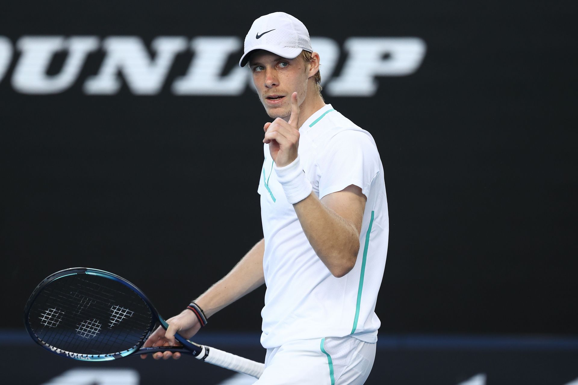 Shapovalov at the 2022 Australian Open.