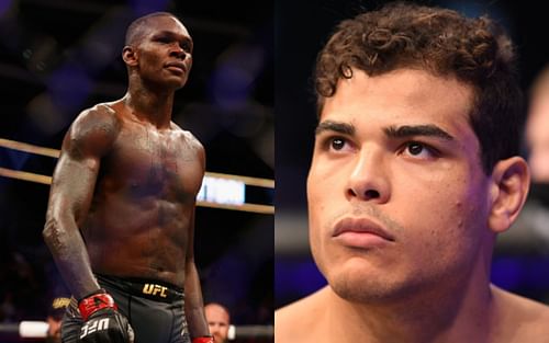 Israel Adesanya (left); Paulo Costa (right)