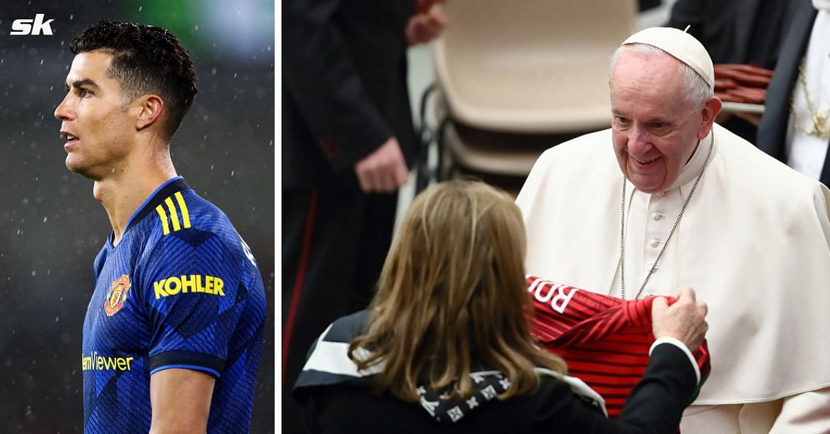 Ronaldo&#039;s mother had a unique experience with Pope Francis