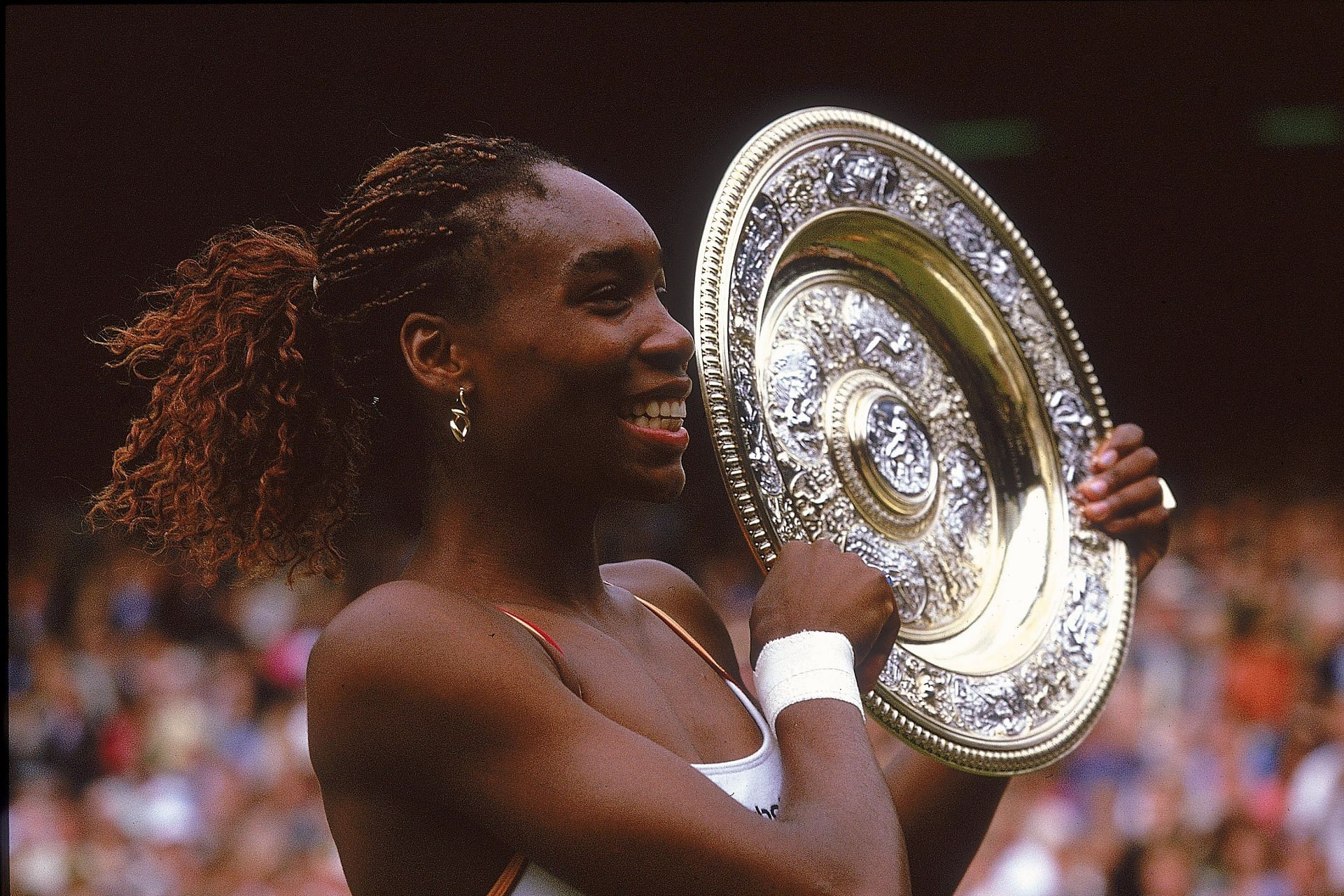 A 20-year-old Venus Williams won Wimbledon in 2000